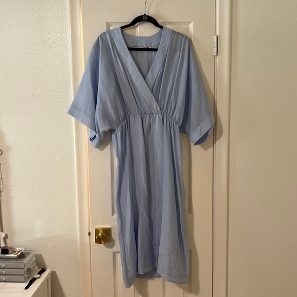 & Other Stories Dresses & Skirts - And Other Stories blue midi dress size small